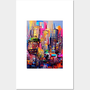 Vibrant New York City Posters and Art